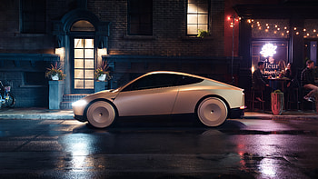 Stunning of Tesla Cybercab: The Future of Robotaxi, vehicle, Tesla, robotaxi, Cybercab HD wallpaper