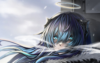 Mostima, darkness, ArKnights, manga, protagonist, ArKnights characters, Mostima ArKnights HD wallpaper