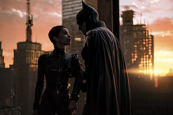 The Batman (2022) - Official Still -, sunlight, Catwoman, Batsuit HD wallpaper