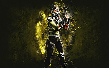 Fortnite Green Bravo Leader Skin, Fortnite, main characters, green stone background, Green Bravo Leader, Fortnite skins, Green Bravo Leader Skin, Green Bravo Leader Fortnite, Fortnite characters HD wallpaper