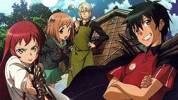Devil is a Part-Timer, , Vibrant colors, Iconic characters HD wallpaper