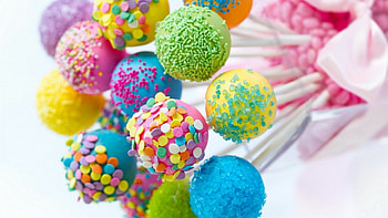 Vibrant sweets collection, Colorful dessert confections, Eye-catching sugar treats, Luscious indulgence HD wallpaper