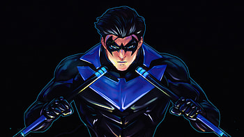 Nightwing Gotham Knights, nightwing, superheroes, artist, artwork, digital-art, artstation HD wallpaper