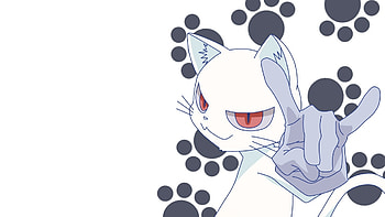 Anime, Cats HD wallpaper