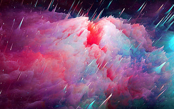 Artistic Space, artist, space, artwork, digital-art, colorful HD wallpaper