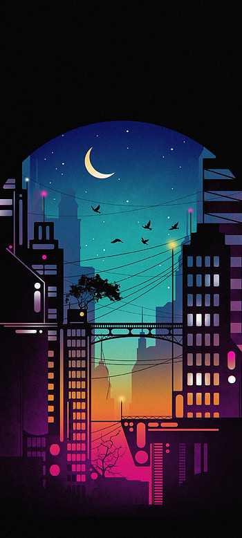 City, atmosphere, sky HD phone wallpaper