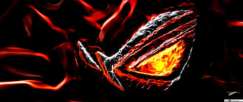 ASUS ROG (Republic of Gamers) - Hot Logo, Asus Wide Ultra 3440X1440 HD wallpaper