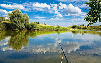 Lake fishing, Fishing HD wallpaper