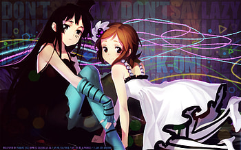 K-ON!, flor, mio, vestidos, yui HD wallpaper