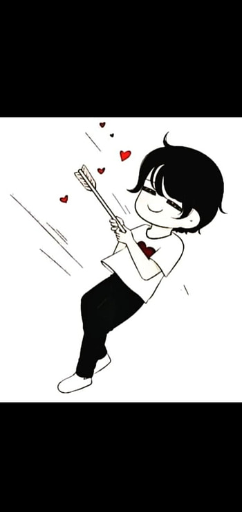 I am in love, elbow, cartoon HD phone wallpaper
