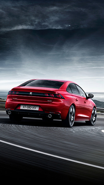 Peugot Auto, 2018 Peugeot 508 GT, Rear Samsung Galaxy HD phone wallpaper