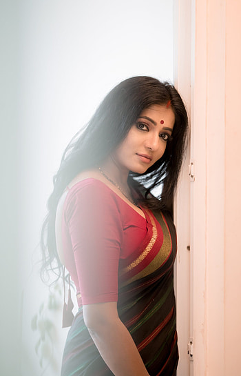 Reshma pasupuleti, eye, dress HD phone wallpaper