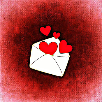 Art, Hearts, Love, Romance, Envelope HD phone wallpaper