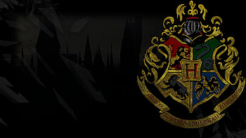 Hogwarts Crest, Movie symbol, House emblems, Magical institution HD wallpaper