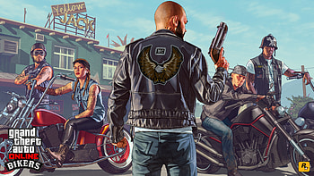 Gta V Online Biker DLC, gta-5, games, pc-games, xbox-games, ps-games HD wallpaper