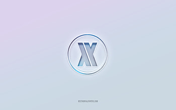 Blasterjaxx logo, cut out 3d text, white background, Blasterjaxx 3d logo, Blasterjaxx emblem, Blasterjaxx, embossed logo, Blasterjaxx 3d emblem HD wallpaper
