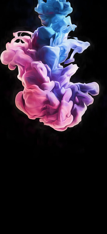 Smoke, blue HD phone wallpaper