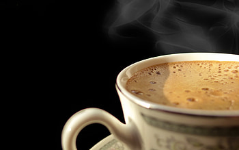 Hot coffee cup scene, Steaming and inviting, Coffee cup , Cozy and warm HD wallpaper