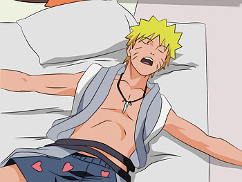 naruto sleeping, naruto, anime HD wallpaper