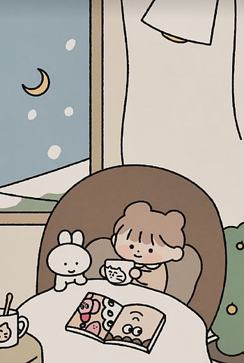 Cartoon, Drawing, art, Cute, Simple HD phone wallpaper