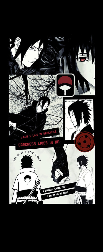 Sasuke Uchiha, naruto, collage, sasukeuchiha, theme HD phone wallpaper