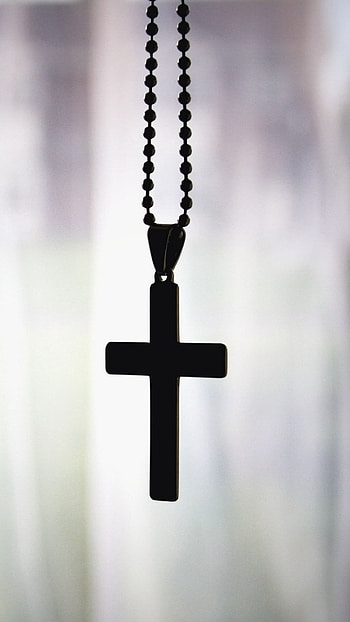 Preview cross, pendant, chain, faith, christianity, orthodoxy HD phone wallpaper