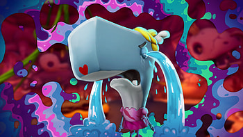 Prehistoric PomPom, video game, SpongeBob SquarePants: The Cosmic Shake HD wallpaper