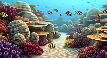 Vibrant Coral Reef Underwater, reef, underwater, coral reef, tropical fish, marine life HD wallpaper