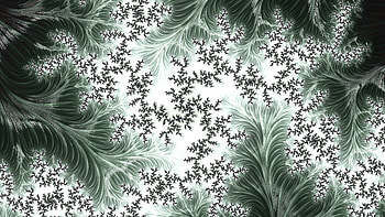 Trippy Psychedelic Fractal, white, dark, green, Abstract, fractal, abstract green HD wallpaper