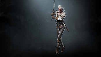 The Witcher 3: Wild Hunt (2015) - Official Steam Trading Card, Ciri (The Witcher), video game, CD Projekt RED HD wallpaper