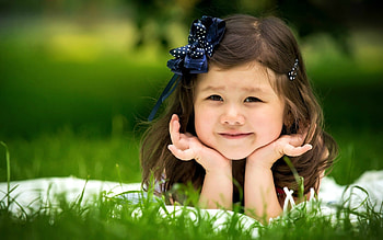 Cute Laughing Baby HD wallpaper