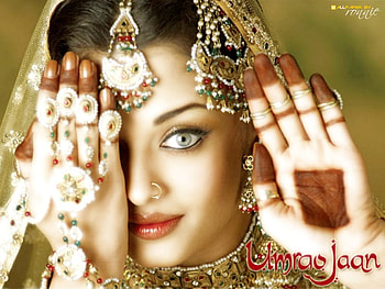 Lovely indian woman, brown, gold, woman HD wallpaper
