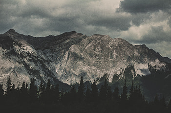Nature, Sky, Mountains, View From Above HD wallpaper