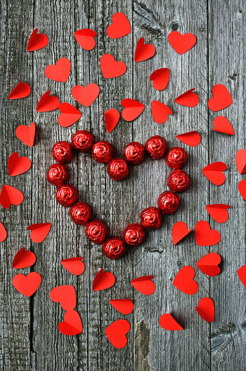 Hearts, Love, Candies, Heart HD phone wallpaper