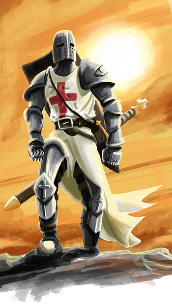 fantasy, knight HD phone wallpaper
