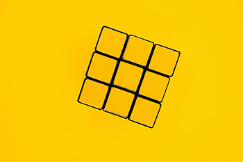 Miscellanea, Miscellaneous, Cube, Levitation, Rubik's Cube HD wallpaper