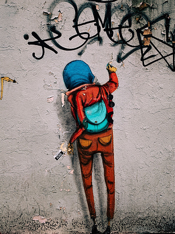 Art, Wall, Graffiti, Street Art HD phone wallpaper