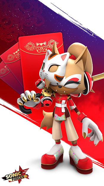 Whisper Sonic Forces, Wolf, Lucky HD phone wallpaper