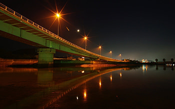 Landscape, Bridges HD wallpaper