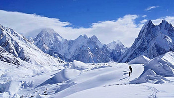 Great Mountains, winter, nature, snow, mountain HD wallpaper