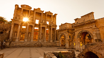 Library of Celsus, Ephesus Turkey, Yachtzoo yachts, Travels HD wallpaper