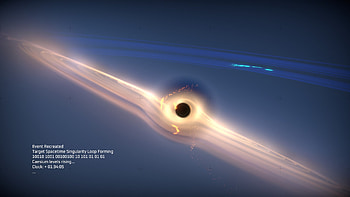 Black Hole, Hole, Black, CG, Fantasy, space HD wallpaper