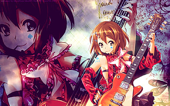 k-ON Yui, a, i, m, n, e HD wallpaper