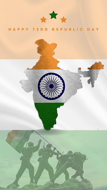 Indian Republic Day, saffron, bharat, republicday HD phone wallpaper