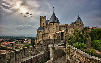 Carcassonne, , Background HD wallpaper