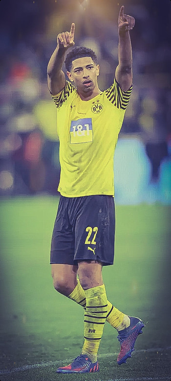 Jude Bellingham, england, haaland, footballtalent, midfielder, football, dortmund, uel, bvb, ucl HD phone wallpaper