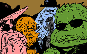 Epic One Piece : Luffy, Zoro, Sanji & Franky Unite in Anime Adventure, Monkey D. Luffy, Sanji (One Piece), Franky (One Piece), Roronoa Zoro, Anime, One Piece HD wallpaper