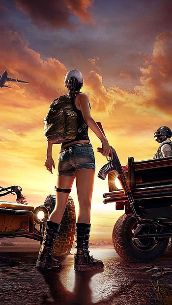 Pubg , Girl, Player HD phone wallpaper