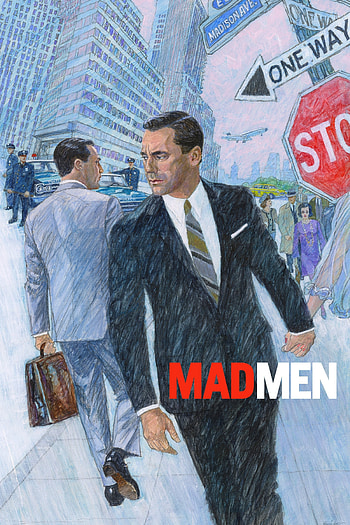 Mad Men TV series, Posters collection, Movie database, Iconic visuals HD phone wallpaper