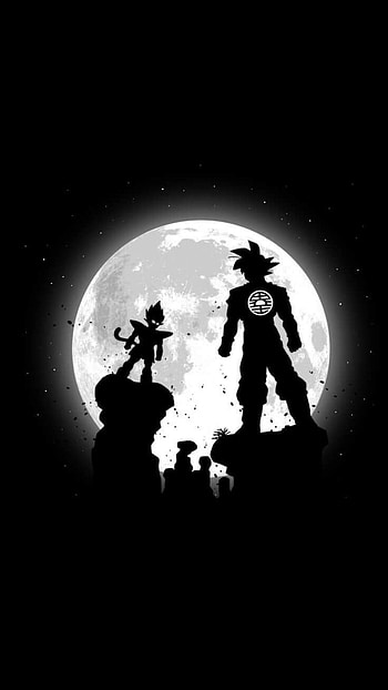 DBZ Oled Q, Black AMOLED Dragon Ball HD phone wallpaper